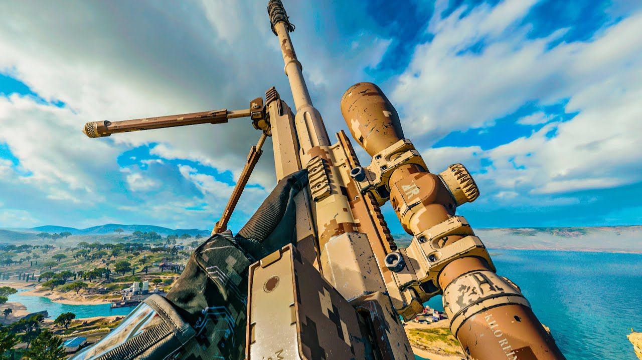 CALL OF DUTY WARZONE BR KATT AMR SNIPER SOLO