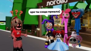 🤯ПОПАЛА В Poppy Playtime ЛОГОВО В БРУКХЕЙВЕН🏡РП в ROBLOX