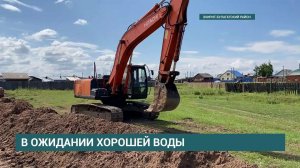 В посёлке Усть-Ордынском проложено свыше 11 км нового водопровода