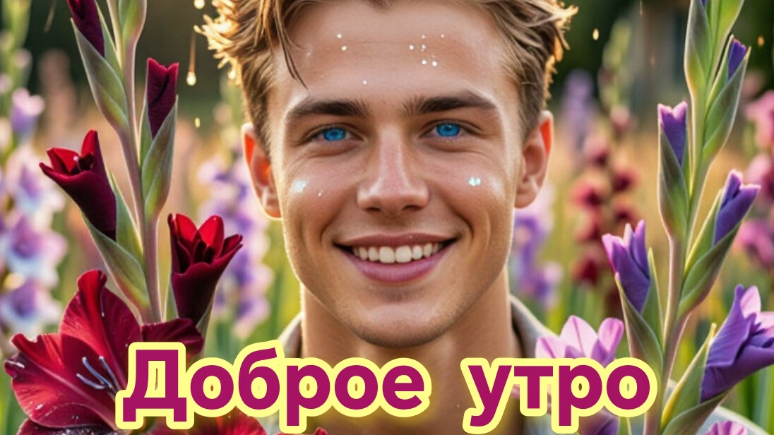 Доброго летнего утра! Шикарная музыкальная открытка. смотреть онлайн