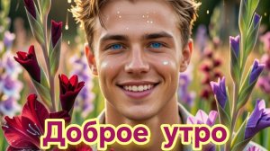 Доброго летнего утра! Шикарная музыкальная открытка.