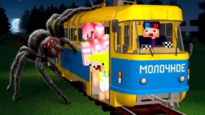 🕷️ЗРЯ МЫ ПРИЕХАЛИ В СЕЛО МОЛОЧНОЕ В МАЙНКРАФТ! ШЕДИ MINECRAFT