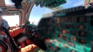 Плановый полет Ту-22м3 ВКС России