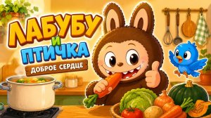 🐦🥕 ЛАБУБУ И ПТИЧКА❤️ | Добрый мультфильм для детей