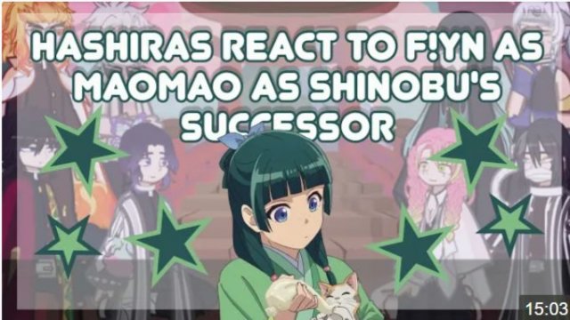 Hashiras React To F!Yn As Maomao As Shinobu’s Successor, Gacha Reaction Hashiras React To F!Yn As Maomao As Shinobu’s Successor, Gacha Reaction