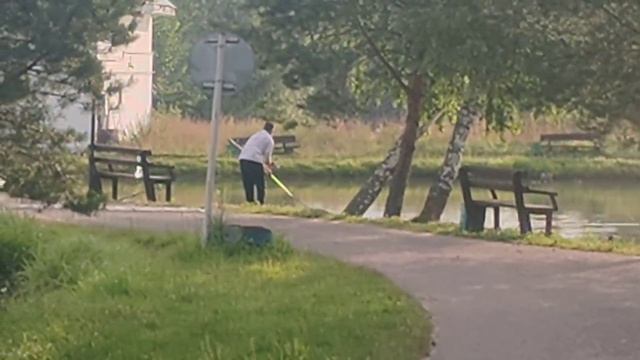 Поимка осетра