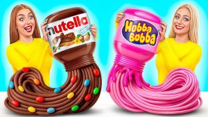 Жевательная Резинка vs Шоколадная Еда Челлендж # Кулинарная Битва с Едой от Multi DO Challenge