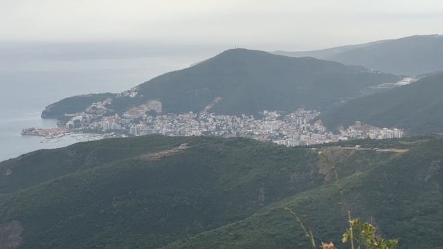 Панорама Будвы (перед Цетине)