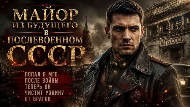 АУДИОКНИГА ПОЛНОСТЬЮ | Майор из будущего в послевоенном СССР | ПОПАДАНЦЫ | Книга 1