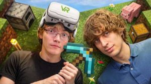 Выполняю БЕЗУМНЫЕ Задания Блогеров в MINECRAFT VR