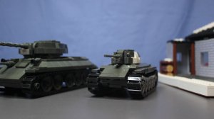 Лего танк Т-34-76. Самоделка WW2. Лего обзор. История создания