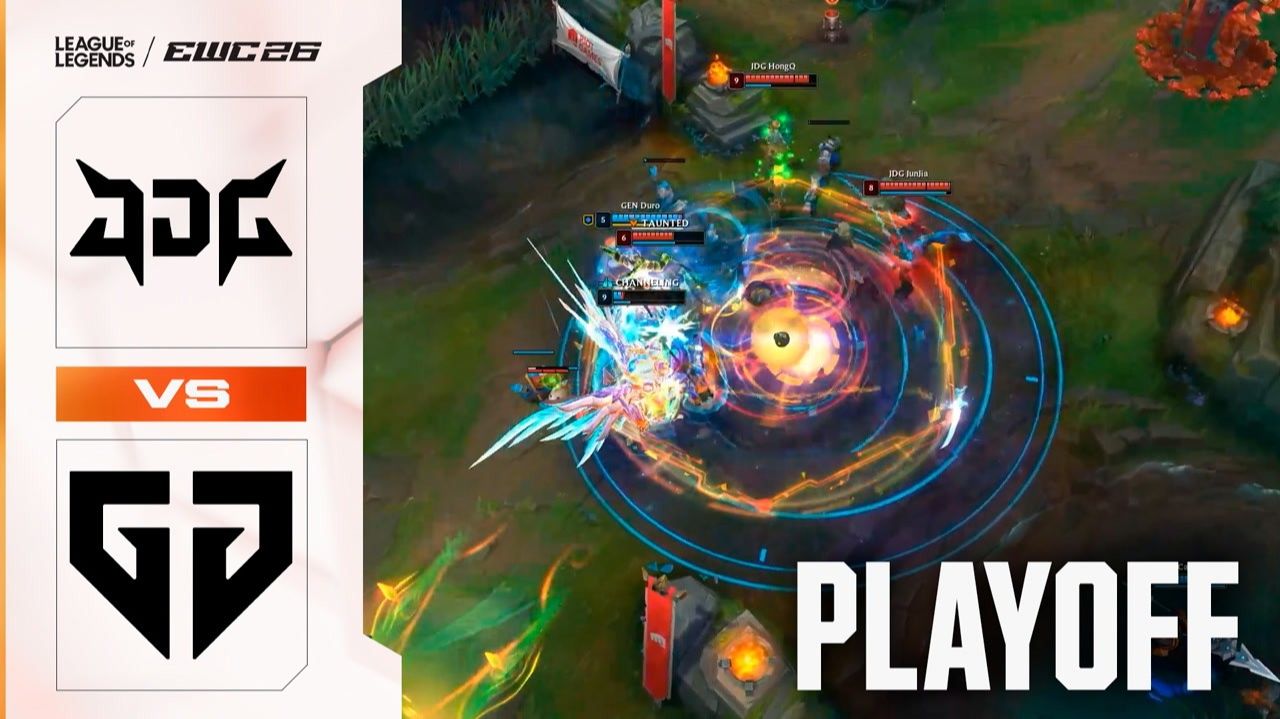 LOSER IS OUT Gen.G Esports vs JD Gaming League of Legends at EWC 26 - Quarterfinal - HIGHLIGHTS