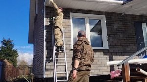 монтаж  водосточной системы Docke