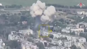 Истребители-бомбардировщики ВКС России Су-34 уничтожили три пункта временной дислокации ВСУ в ДНР и
