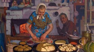 как мы в детстве спасли на русской печи.
