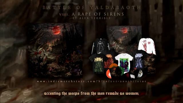 Infant Annihilator - The Battle of Yaldabaoth - FULL ALBUM W LYRICS OFFICIAL смотреть онлайн