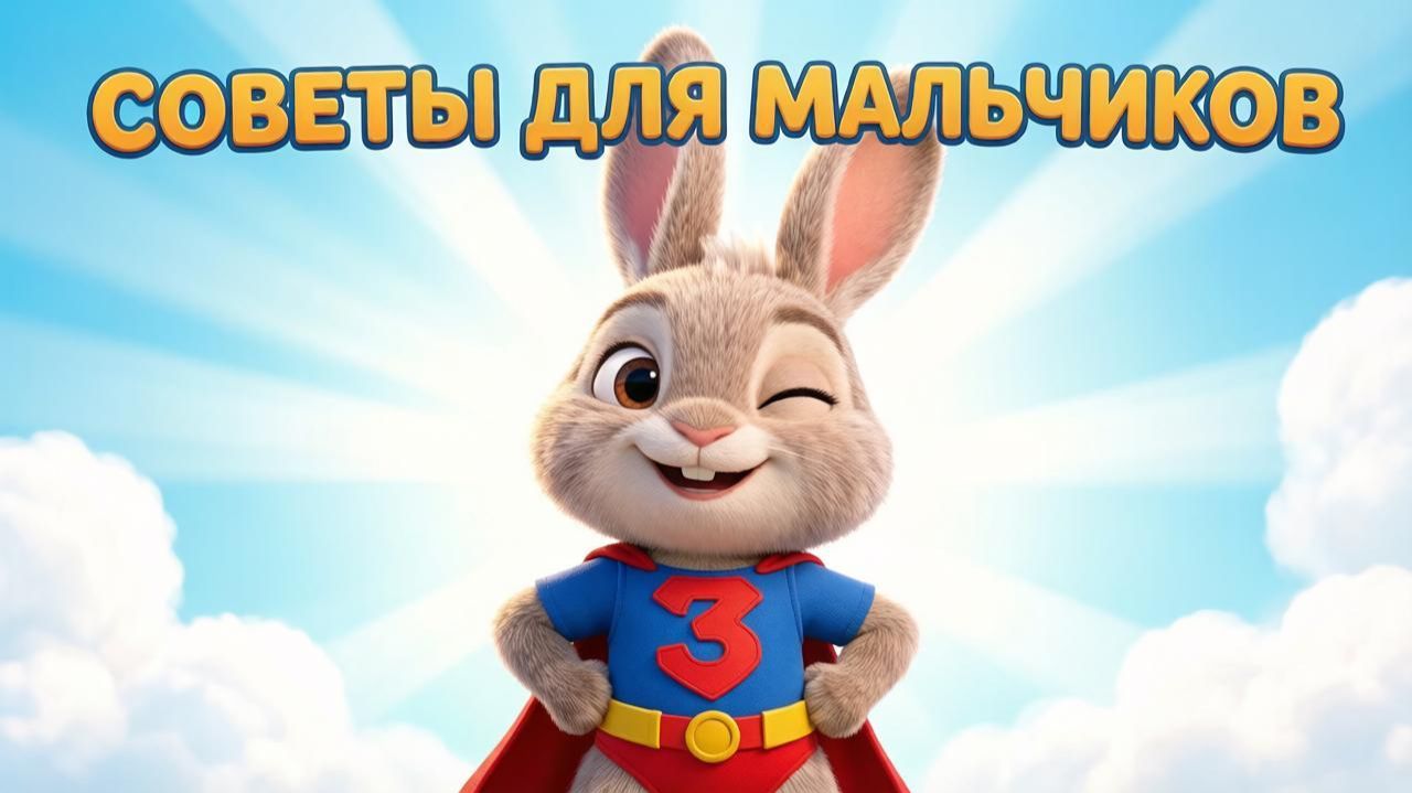 ТОП полезных советов каждому мальчику. Развивающий мультфильм для детей