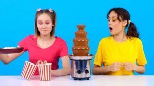 Шоколадный Фонтан Челлендж # Сумасшедший челлендж c KaZaZa Challenge