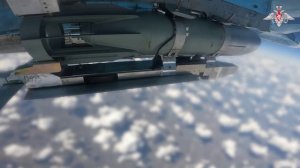 Боевая работа экипажа Су-34