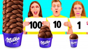 100 Слоев Еды Челлендж # Удивительные Кухонные Рецепты от PaRaRa Challenge