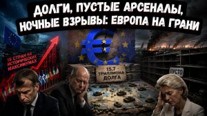 Франция, Италия, Германия — три триллиона минус: еврозона трещит по швам
