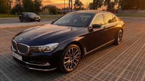 Обзор BMW 7 G12 long 3.0d 2017