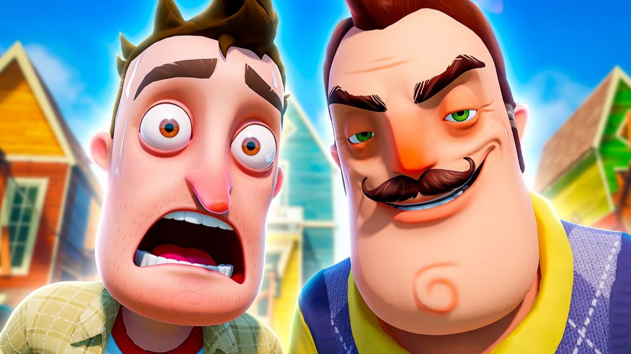 В ПРИВЕТ СОСЕД КАЧЕСТВО ПОДЪЕХАЛО?ИГРА HELLO NEIGHBOR - МОД NEIGHBORS PUZZLES! смотреть онлайн