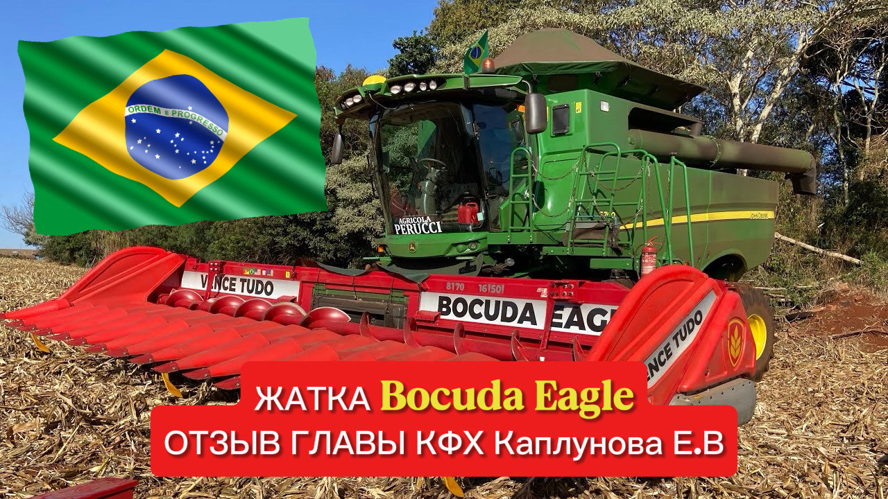 Как убрать кукурузу быстро и без потерь? Опыт работы с кукурузной жаткой Bocuda Eagle