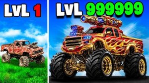 МОНСТР-ТРАК ОТ 1 УРОВНЯ ДО 1 000 000 В GTA 5 ЭПИК