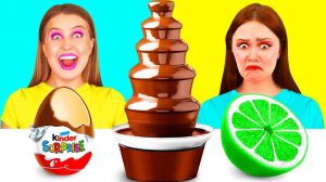 Шоколадный Фонтан Челлендж # Смешные Челленджи c DaGaDa Challenge