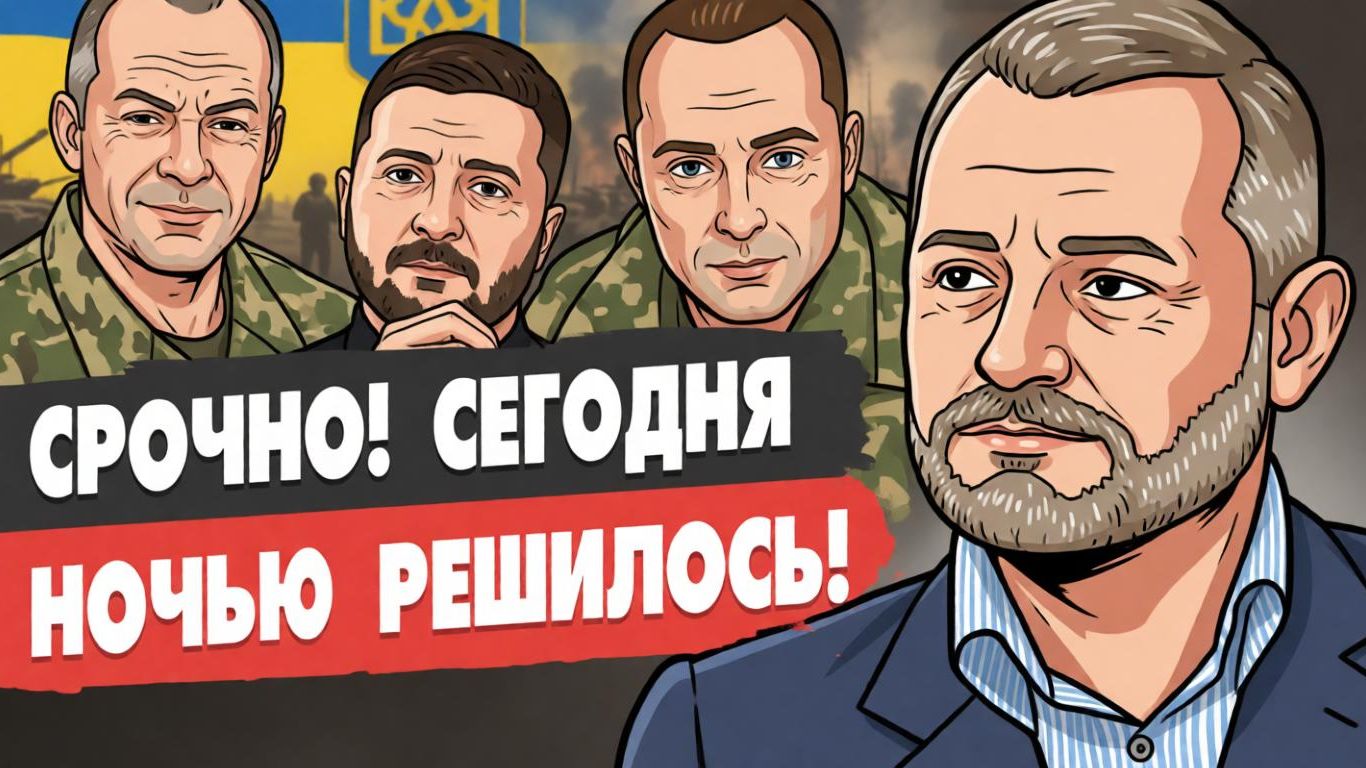 Зеленский РЕШИЛСЯ на увольнение Сырского: Драпатый принял командование ВСУ! Зима будет тяжелой! смотреть онлайн