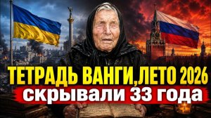 Тетрадь Ванги страницу про ЛЕТО 2026 прятали 33 года — теперь её прочитали!