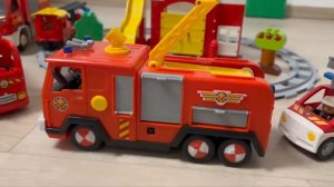 Мультик для детей про конструктор с Пожарными машинами 🚒