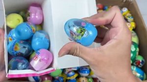 РАСПАКОВКА Киндеров и другие яиц с игрушками 🥚🌈