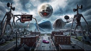 SEA EATER, Moon Wake Up, SCP-096 и Bloop НАПАЛИ НА МОЮ МАШИНУ! 😱