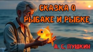 О рыбаке и рыбке. Пушкин. Сказка-песенка для детей