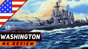 ЛИНКОР WASHINGTON! ТЕНЬ ТИХОГО ОКЕАНА! МИР КОРАБЛЕЙ