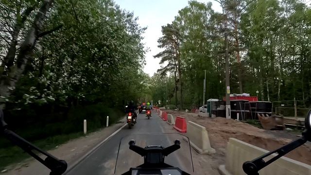 #39-4 По Приморскому шоссе от Зеленогорска | KTM 390 Adventure SW | Kove 500X | G-Moto Cross X