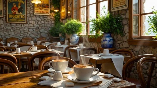 Утро в кафе | Мягкая музыка для кофе и круассанов