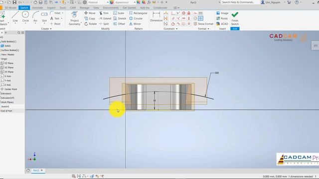 #167 Autodesk Inventor 2020. Деталь №20