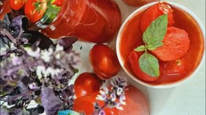 Супер помидорки! Помидоры в собственном соку!🍅🍅🍅