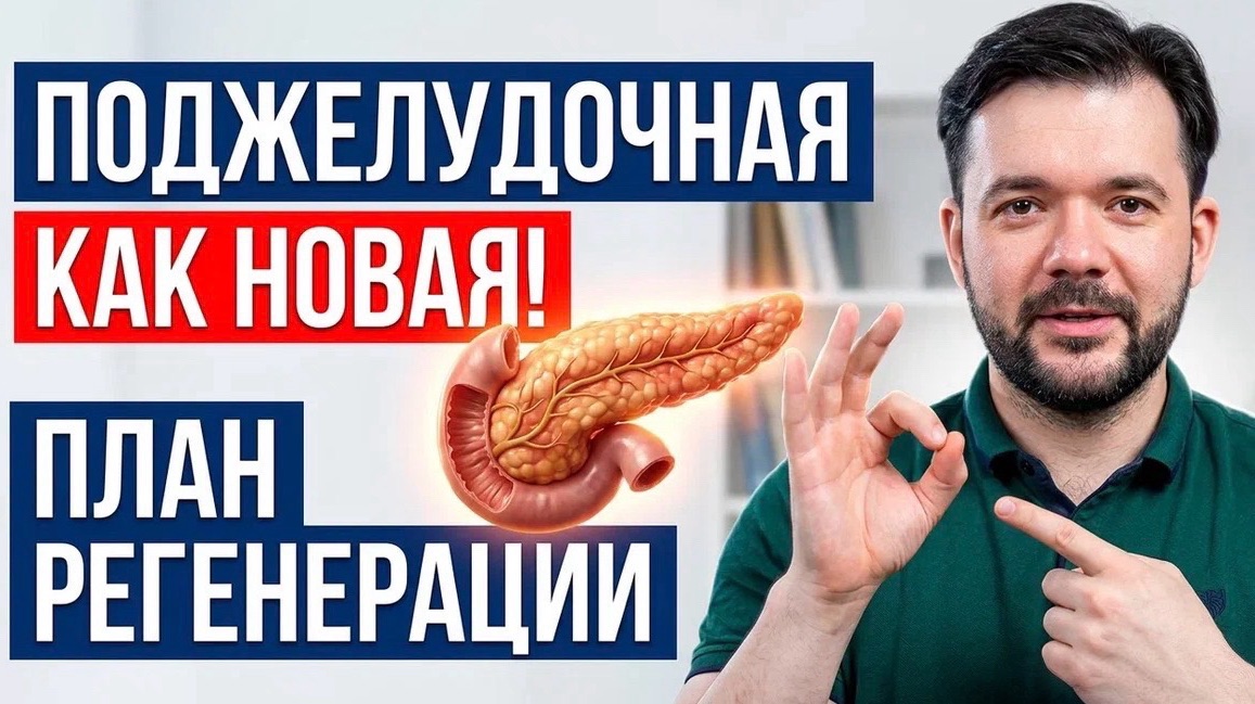 Поджелудочная будет как НОВАЯ! Пошаговый план регенерации от Евгения Козлова