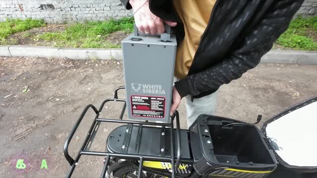 Как увеличить запас хода до 100 км? Доп АКБ 65Ah на электроскутеры SIBERTON, WENBOX, MAIKAOLIN смотреть онлайн