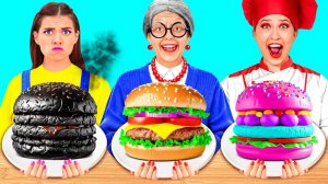 Кулинарный Челлендж# Я против Бабушки # Удивительные Кухонные Рецепты