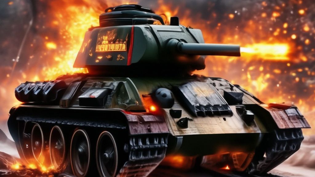 Бой Tanks blitz смотреть онлайн