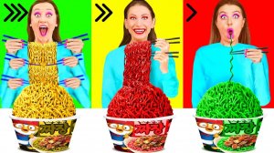 Быстрая Средняя или Медленная Скорость Еды Челлендж # Съедобная Битва