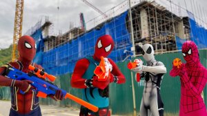 История супергероя! НОВЫЙ ПАРЕНЬ - ХОРОШИЙ ГЕРОЙ! Spider-man Team! Человек-паук.