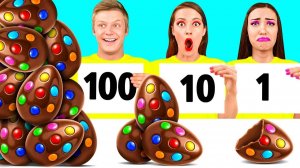 100 Слоев Еды Челлендж # Смешные Рецепты с Едой