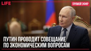 Путин проводит совещание по экономическим вопросам