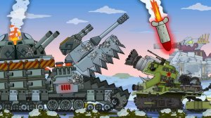 Он был приманкой! - Танк зашёл в челюсть врага： Мусорщик vs КВ-54